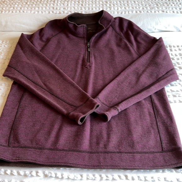 Tommy Bahama 1/4 sweater size L - Picture 1 of 5